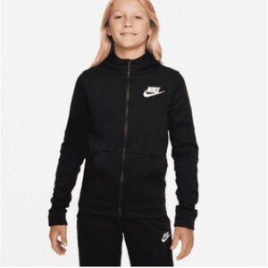 NIKE black zip up